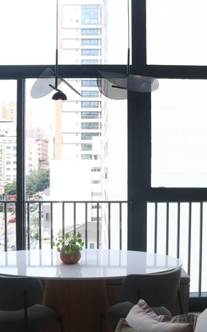 Studio para alugar com 49m², 1 quarto e 1 vagaSala