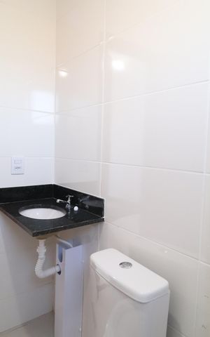 Apartamento para alugar com 52m², 2 quartos e sem vagaBanheiro do Quarto 2