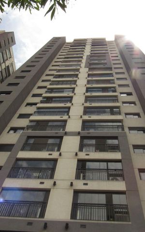 Apartamento para alugar com 61m², 1 quarto e 1 vaga Apartamento para alugar com 61m², 1 quarto e 1 vagaFachada do bloco