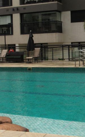 Apartamento para alugar com 61m², 1 quarto e 1 vaga Apartamento para alugar com 61m², 1 quarto e 1 vagaÁrea comum - Piscina