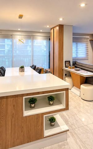 Apartamento para alugar com 61m², 1 quarto e 1 vaga Apartamento para alugar com 61m², 1 quarto e 1 vagaSala e Cozinha