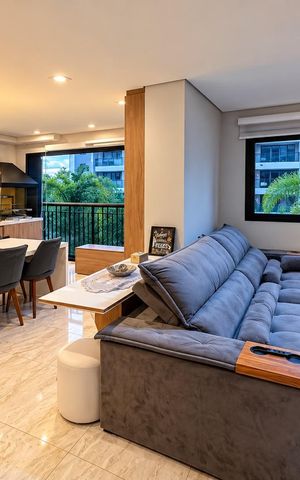 Apartamento para alugar com 61m², 1 quarto e 1 vaga Apartamento para alugar com 61m², 1 quarto e 1 vagaSala e Cozinha