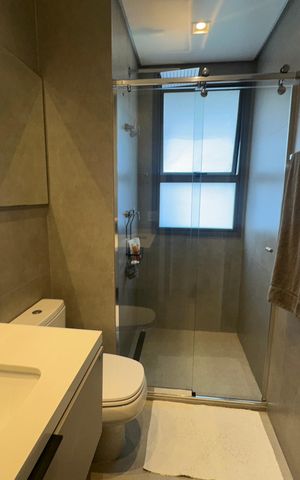 Apartamento à venda com 180m², 3 quartos e 3 vagasBanheiro da Suíte 3