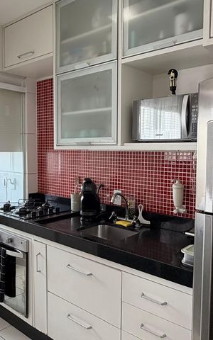 Apartamento à venda com 97m², 3 quartos e 2 vagasCozinha 