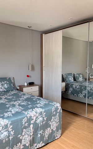 Apartamento à venda com 97m², 3 quartos e 2 vagasQuarto 3