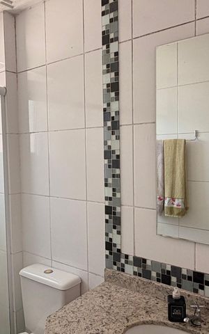 Apartamento à venda com 97m², 3 quartos e 2 vagasBanheiro 2
