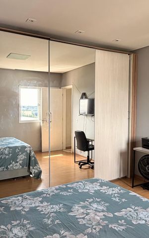Apartamento à venda com 97m², 3 quartos e 2 vagasQuarto 3