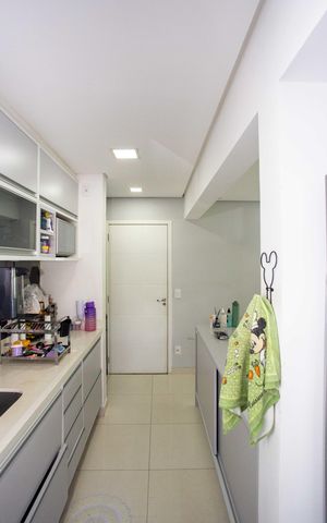 Apartamento à venda com 85m², 2 quartos e 2 vagasCozinha