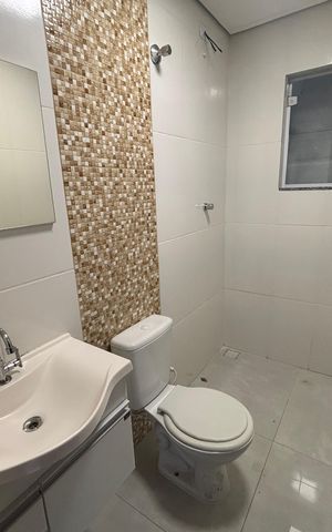 Casa para alugar com 125m², 2 quartos e 2 vagas Casa para alugar com 125m², 2 quartos e 2 vagasBanheiro 1