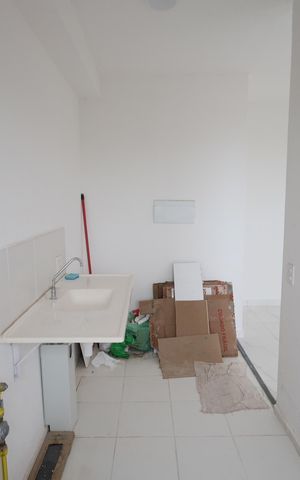 Apartamento à venda com 41m², 2 quartos e sem vagaCozinha e Área de Serviço