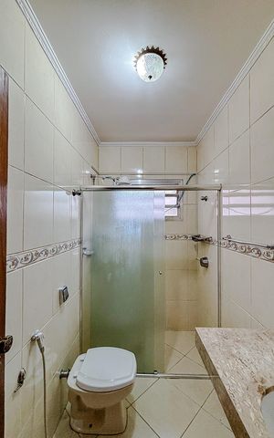 Casa para alugar com 201m², 4 quartos e 2 vagasBanheiro da Suíte 1