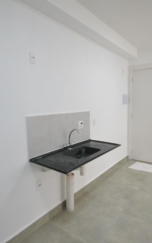 Apartamento para alugar com 37m², 2 quartos e sem vagaCozinha e Área de Serviço