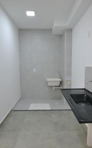 Apartamento para alugar com 37m², 2 quartos e sem vagaCozinha e Área de Serviço