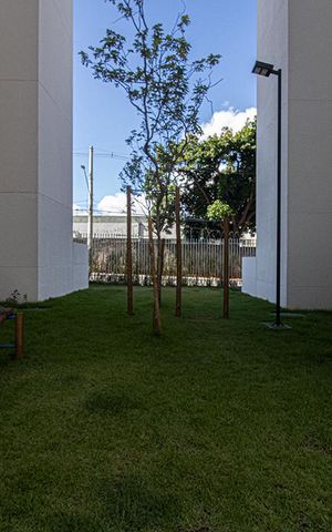Apartamento para alugar com 42m², 2 quartos e 1 vaga Apartamento para alugar com 42m², 2 quartos e 1 vagaespaço de convivência_3