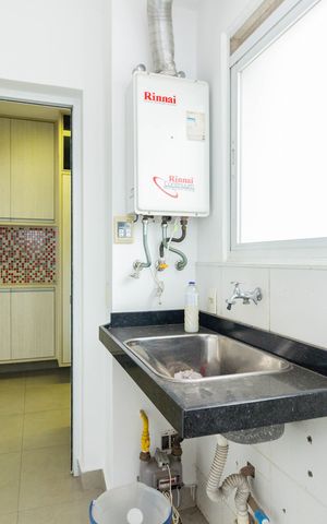 Apartamento à venda com 131m², 3 quartos e 2 vagas Apartamento à venda com 131m², 3 quartos e 2 vagasLavanderia