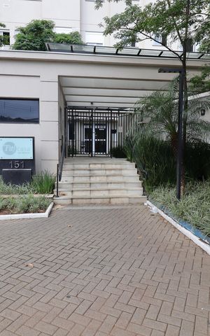 Apartamento à venda com 42m², 2 quartos e 1 vagaFachada e portaria
