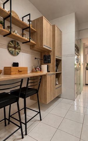 Apartamento à venda com 94m², 3 quartos e 2 vagas Apartamento à venda com 94m², 3 quartos e 2 vagasCozinha