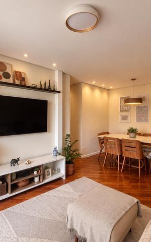 Apartamento à venda com 94m², 3 quartos e 2 vagas Apartamento à venda com 94m², 3 quartos e 2 vagasSala
