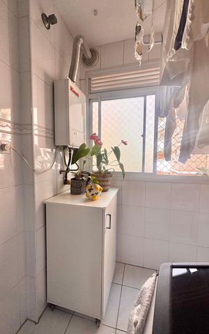 Apartamento à venda com 94m², 3 quartos e 2 vagas Apartamento à venda com 94m², 3 quartos e 2 vagasLavanderia