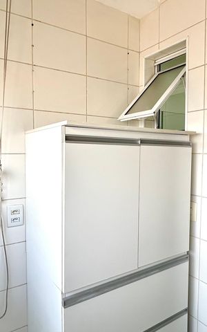 Apartamento para alugar com 55m², 2 quartos e 1 vaga Apartamento para alugar com 55m², 2 quartos e 1 vagaÁrea de Serviço