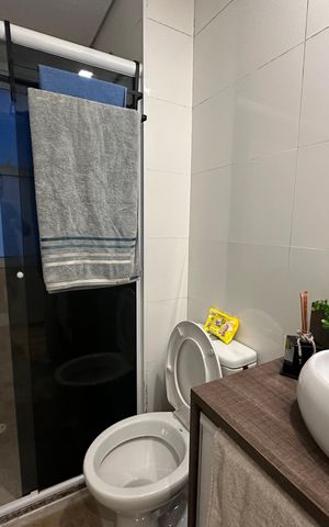 Apartamento para alugar com 57m², 2 quartos e 1 vagaBanheiro
