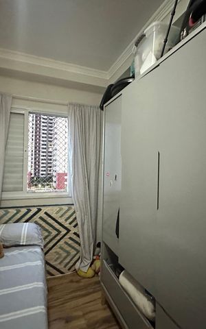 Apartamento para alugar com 57m², 2 quartos e 1 vagaQuarto 1