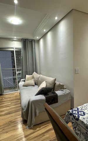 Apartamento para alugar com 57m², 2 quartos e 1 vagaSala