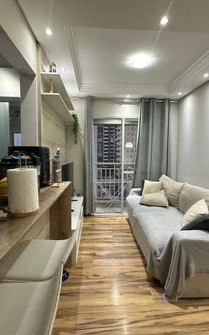 Apartamento para alugar com 57m², 2 quartos e 1 vagaSala