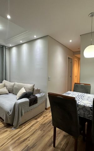 Apartamento para alugar com 57m², 2 quartos e 1 vagaSala