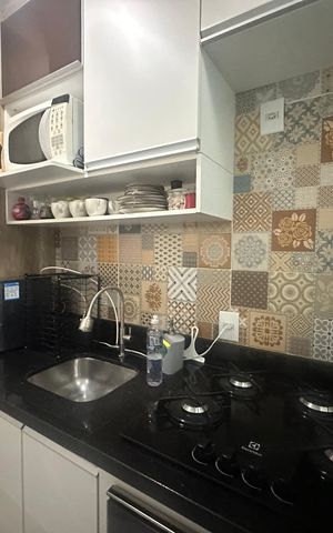 Apartamento para alugar com 57m², 2 quartos e 1 vagaCozinha