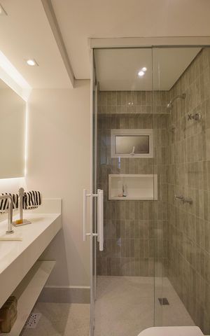Apartamento para alugar com 77m², 2 quartos e 1 vaga Apartamento para alugar com 77m², 2 quartos e 1 vagaBanheiro