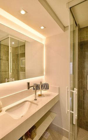 Apartamento para alugar com 77m², 2 quartos e 1 vaga Apartamento para alugar com 77m², 2 quartos e 1 vagaBanheiro