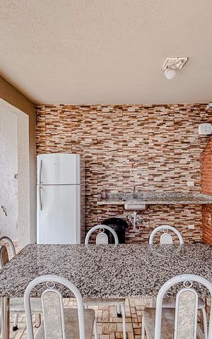 Casa para alugar com 160m², 3 quartos e 2 vagasÁrea comum - Churrasqueira