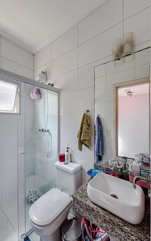 Casa para alugar com 160m², 3 quartos e 2 vagasBanheiro da Suíte