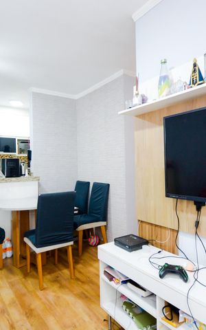 Apartamento à venda com 54m², 2 quartos e 1 vagaSala