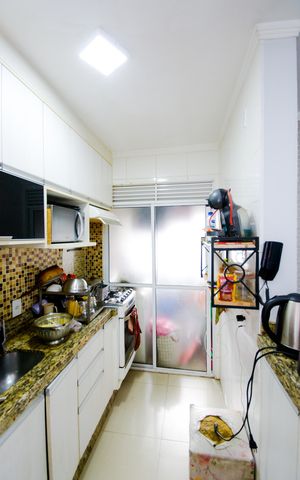Apartamento à venda com 54m², 2 quartos e 1 vagaCozinha