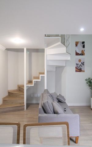 Apartamento para alugar com 64m², 1 quarto e 2 vagasSala
