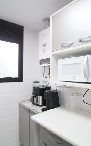 Apartamento para alugar com 64m², 1 quarto e 2 vagasCozinha