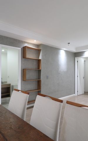 Apartamento para alugar com 79m², 2 quartos e 2 vagasSala