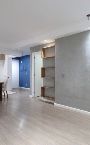 Apartamento para alugar com 79m², 2 quartos e 2 vagasSala