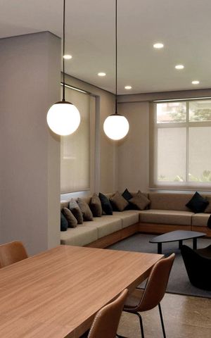 Studio para alugar com 33m², 1 quarto e sem vagaSalão de Festas