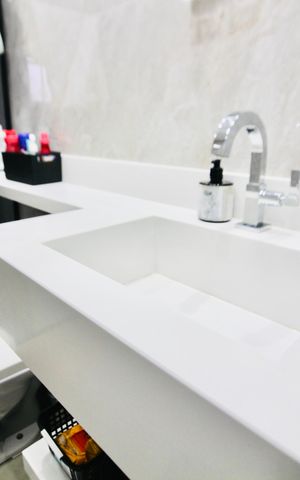 Casa para alugar com 100m², 2 quartos e 2 vagas Casa para alugar com 100m², 2 quartos e 2 vagasBanheiro da Suíte 1