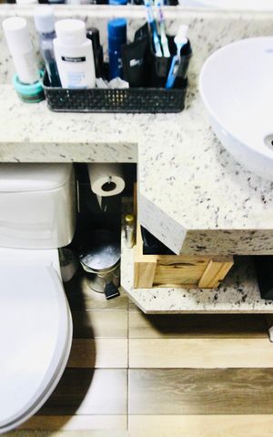 Casa para alugar com 100m², 2 quartos e 2 vagas Casa para alugar com 100m², 2 quartos e 2 vagasBanheiro da Suíte 2