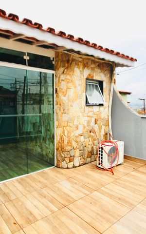 Casa para alugar com 100m², 2 quartos e 2 vagas Casa para alugar com 100m², 2 quartos e 2 vagasVaranda