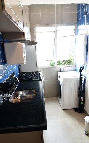 Studio à venda com 34m², 1 quarto e sem vagaCozinha