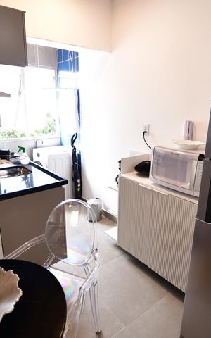 Studio à venda com 34m², 1 quarto e sem vagaCozinha