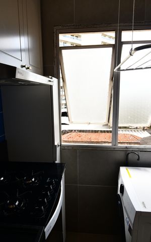 Studio à venda com 34m², 1 quarto e sem vagaCozinha