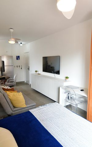 Studio à venda com 34m², 1 quarto e sem vagaQuarto / Sala
