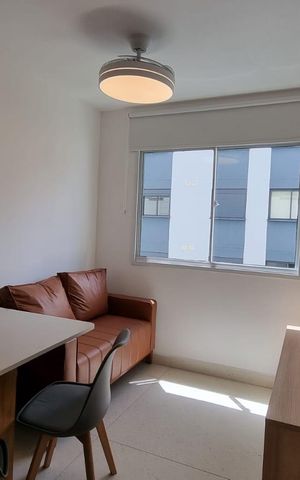 Apartamento para alugar com 37m², 2 quartos e sem vaga
