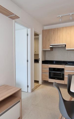 Apartamento para alugar com 37m², 2 quartos e sem vaga